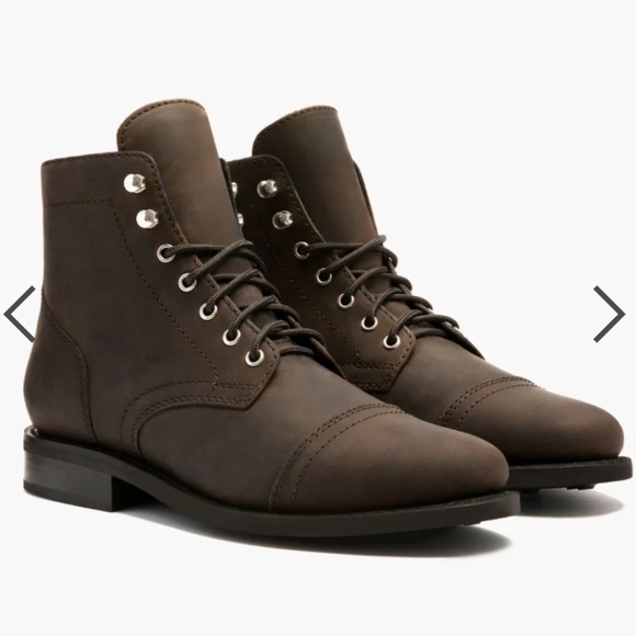 Thursday Boot Company Shoes - Thursday Boot Company Brown Lace Up Boots